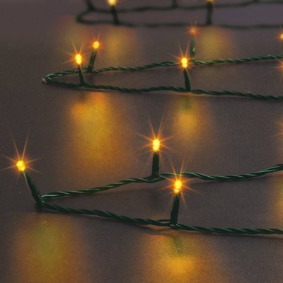 Guirlande lumineuse extérieur 100 LED blanc chaud 10m FEERIC LIGHTS & CHRISTMAS