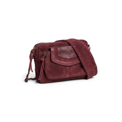 Bolso de mano de piel de ante, Abigail PIECES