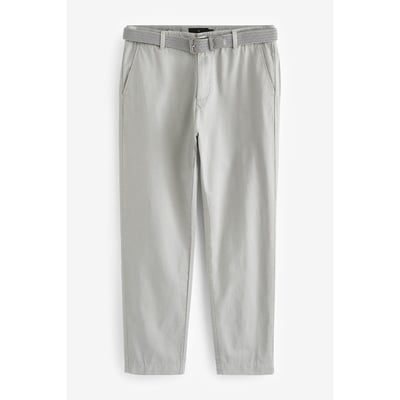 Pantalon mélangé à ceinture NEXT