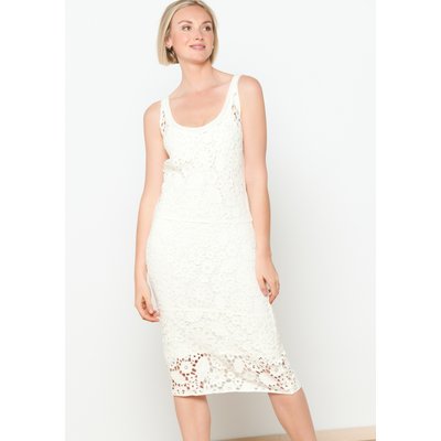 Robe mi-longue en crochet LOLALIZA
