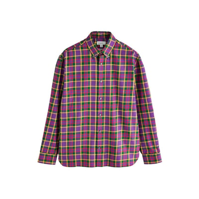 Chemise habillée manches longues et carreaux NEXT