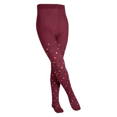 Collant bordeaux fille La Redoute