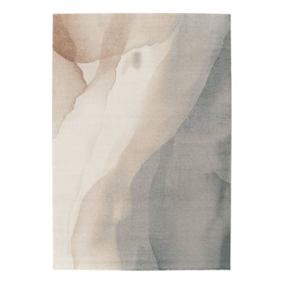 Tapis abstrait en polyester recyclé AQUARELLE AFK LIVING