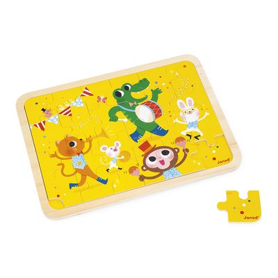 Puzzle En Bois 24 Pièces C'est La Fête JANOD