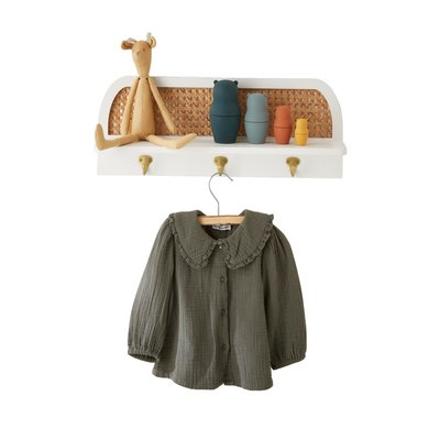 Etagère porte-manteau cannage VERTBAUDET