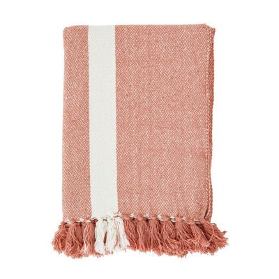 Plaid coton franges MADAM STOLTZ