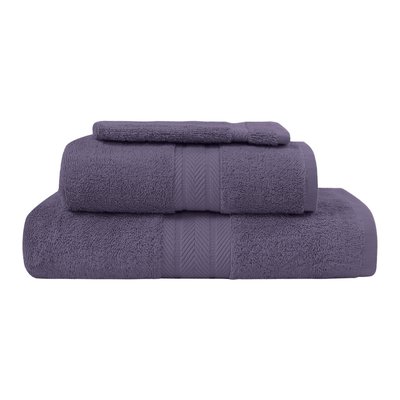 Ensemble de bain 3 pièces (1 drap de bain + 1 serviette de toilette + 1 gant) LUXURY SENSEI MAISON