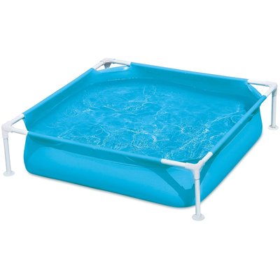 Petite Piscine tubulaire bleu 122 x 122 x 30 cm SUMMER WAVES