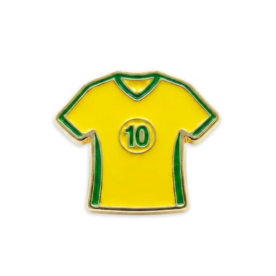 Pins CAMISETA BRASIL - Jaune CACATOES