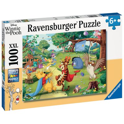 Ravensburger - puzzle enfant - puzzle 100 p xxl - le sauvetage / disney winnie l'ourson - dès 6 ans - 12997 RAVENSBURGER