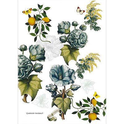 Torchon métis lin & coton lavé GIARDINO GARNIER-THIEBAUT