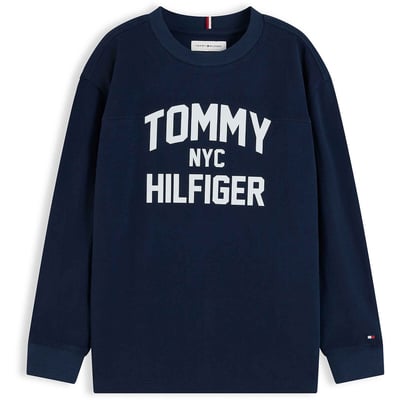 T-shirt manches longues, col rond TOMMY HILFIGER