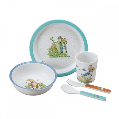Coffret cadeau 5 pièces PIERRE LAPIN PETIT JOUR