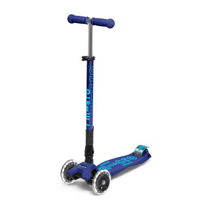 Trottinette enfant Maxi Micro Deluxe pliable  Navy LED MICRO MOBILITY