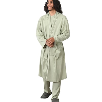 Robe de chambre mixte en jersey OXFORD SENSEI MAISON