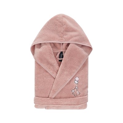 Peignoir enfant en coton peigné Zéro Twist BABY SOFT SOURIS SKY SENSEI MAISON