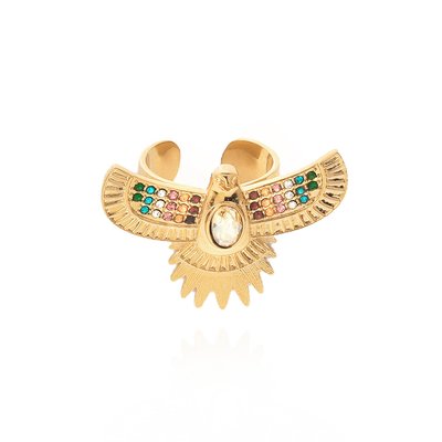Bague ajustable avec strass CURIBA HIPANEMA