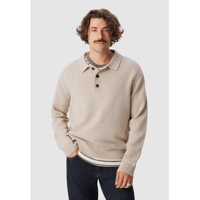 Pull col polo tricot IKKS