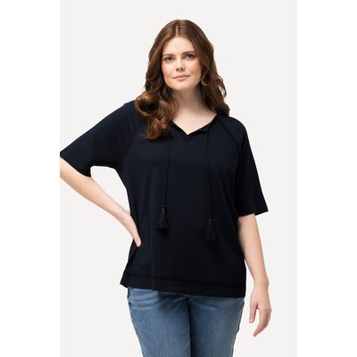 Tunique en jersey à broderie ULLA POPKEN