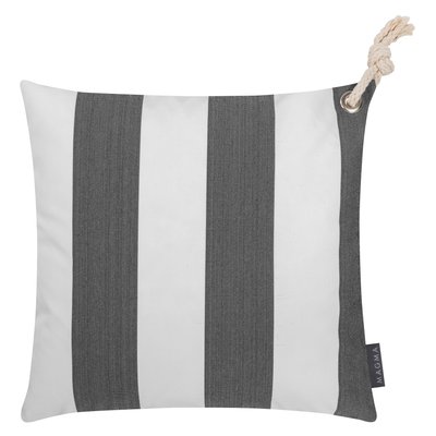 Housses de coussin extérieur rayées avec corde SANTORIN lot de 2 MAGMA HEIMTEX