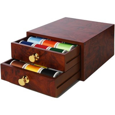 Coffret de 30 bobines de fil Madeira Polyneon 1000 mt Excusivité Shopty MADEIRA