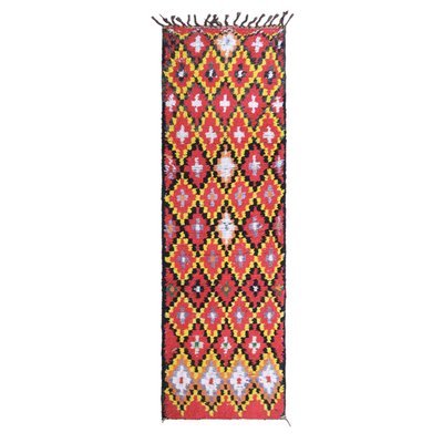 Tapis berbère marocain pure laine 391 x 72 cm- tapis sur mesure AFK LIVING