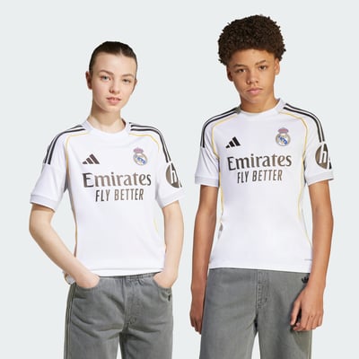 Maillot Domicile Real Madrid 25/26 Enfants adidas Performance