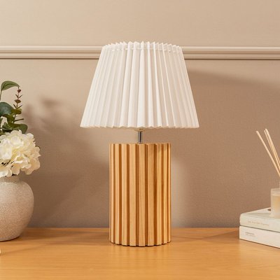 Brooke Wooden Table Lamp SO'HOME