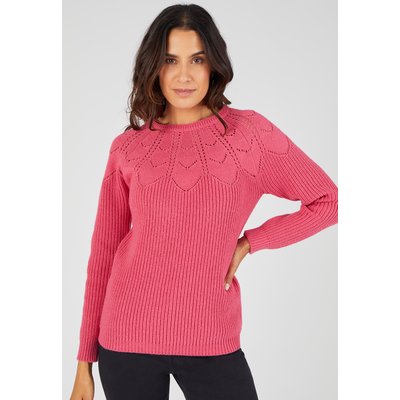Pull détails ajourés DAMART