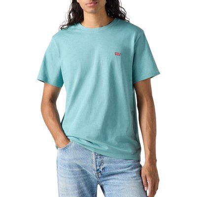 Tee-shirt coupe droite Levi's® en coton bleu turquoise avec le logo brodé à la poitrine - Taille M LEVI'S
