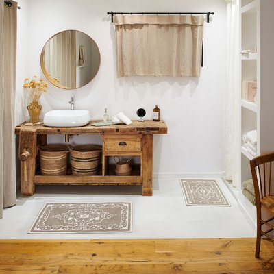 Tapis de Bain Palace - Coton Jacquard TRADITION DES VOSGES