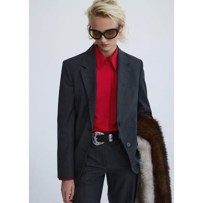 Pantalon de costume laine MANGO