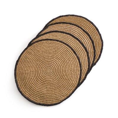 Set of 4 Solia Woven Paper Placemats LA REDOUTE INTERIEURS