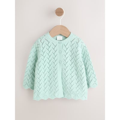 Cardigan bébé en maille pointelle NEXT