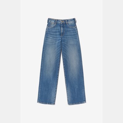 Jeans regular, droit pulp regular taille haute, longueur 34 LE TEMPS DES CERISES