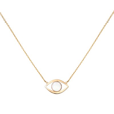 Collier eros grand modele nacre blanche CAROLINE NAJMAN