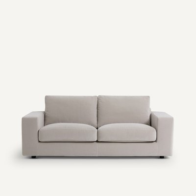 Compacte zetel 3-zit in fluweel, Skander AM.PM