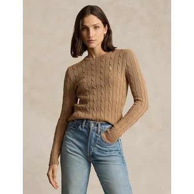 Jersey de cuello redondo de punto trenzado POLO RALPH LAUREN