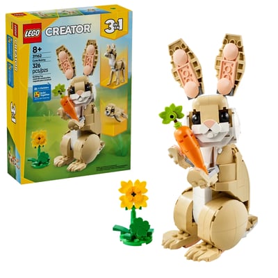 L'adorable lapin LEGO