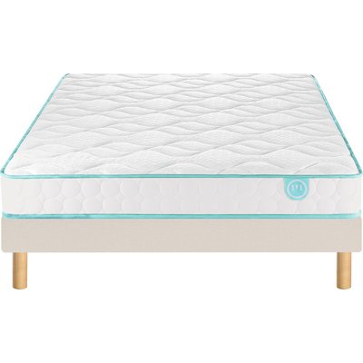 Ens matelas latex + sommier, LE TOUT DOUX MERINOS