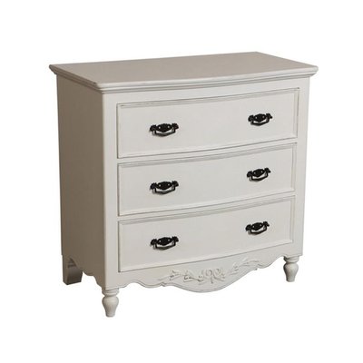 Commode galbée 3 tiroirs - ROMANCE INTERIOR'S