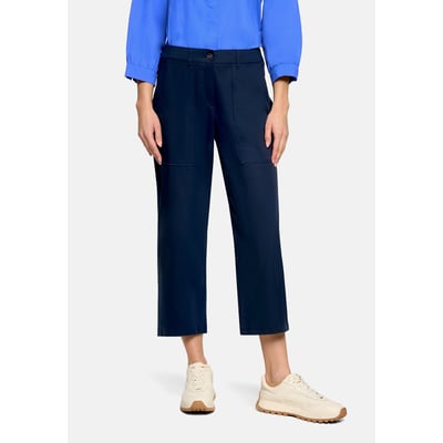 Pantalon en toile unicolore BETTY BARCLAY