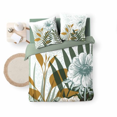 Housse de couette + taie Fleur d'amaris DOUCEUR D'INTÉRIEUR