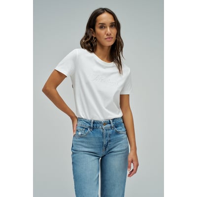 T-SHIRT AVEC BRANDING SALSA JEANS