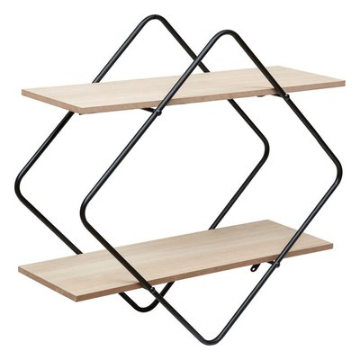 Étagère murale métal MDF Nena ATMOSPHERA