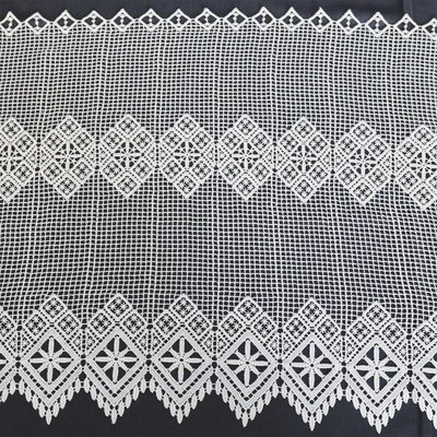 Brise bise en macramé au style graphique HOME MAISON