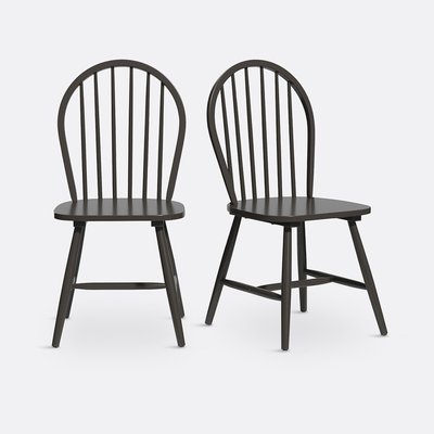 Set van 2 stoelen met spijlen, Windsor LA REDOUTE INTERIEURS
