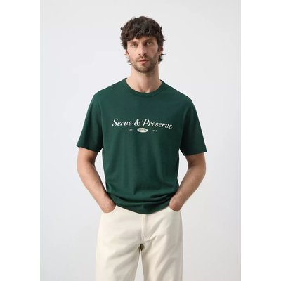 T-shirt 100 % coton imprimé MANGO MAN