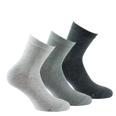 Pack de 3 paires de socquettes camaïeux femme KINDY