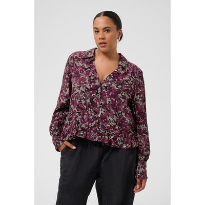 Chemise à manches longues KAFFE CURVE